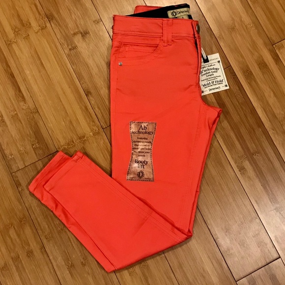 Democracy Denim - NWT Democracy Ab Technology ankle pants- coral